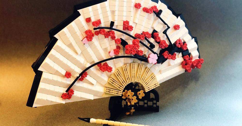 桃園畫師 - 扇與梅