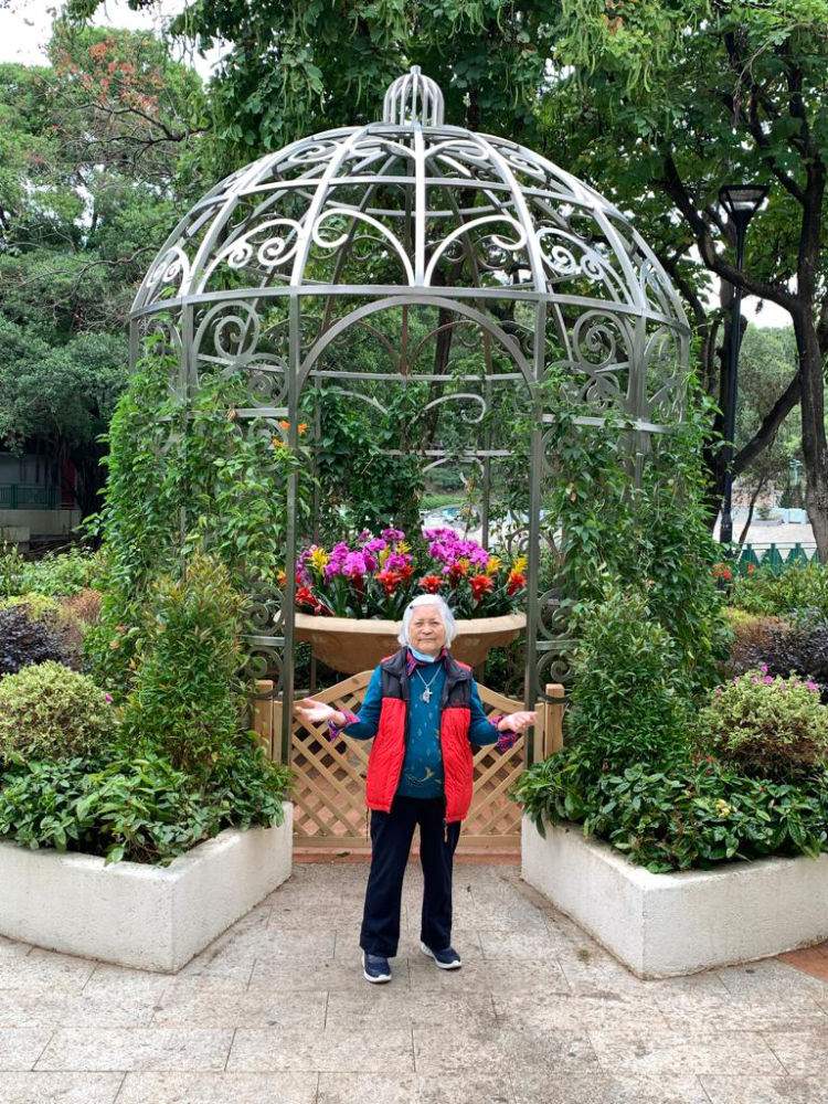 疫情下無人的公園（實景）