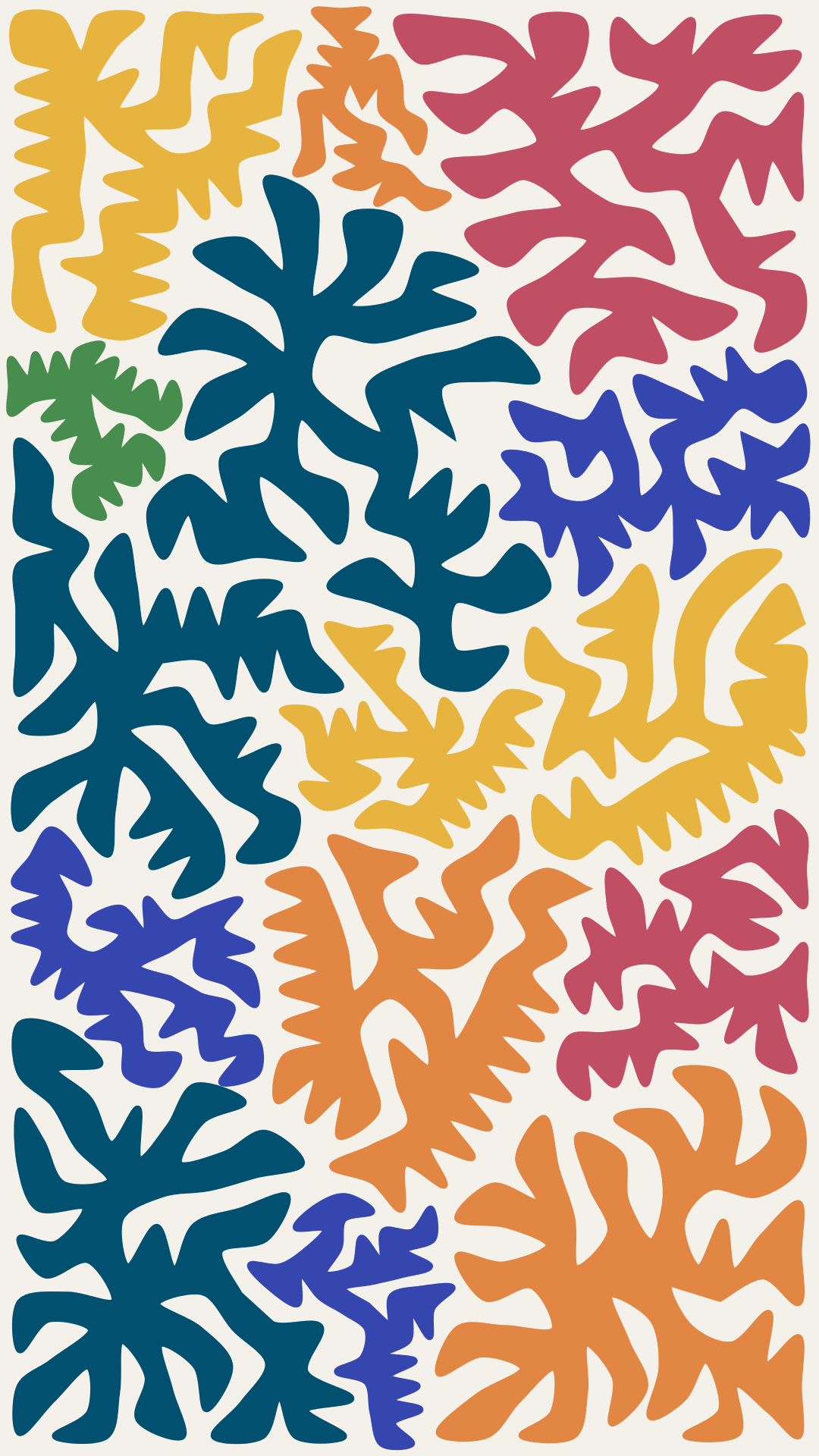 Prickly Blooms is a visual exploration of space-filling algorithms, where dynamic forms evolve into abstract shapes. A glitch in the artist’s soft-body system unexpectedly led to these pointy blobs. Embracing this serendipitous direction, the artist continued to develop the piece, allowing the forms to evoke the spirit of Matisse’s cut-outs, blending the mathematical with the playful and organic.